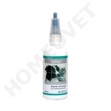 Epibac ear cleanser containing chlorhexidine and Tris-EDTA, suited for cleaning inflamed ears.
