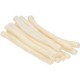 White rawhide dog chews rolls 14 - 15cm