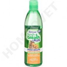 Tropiclean Fresh Breath Pet Water Additive Plus - Skin & Coat